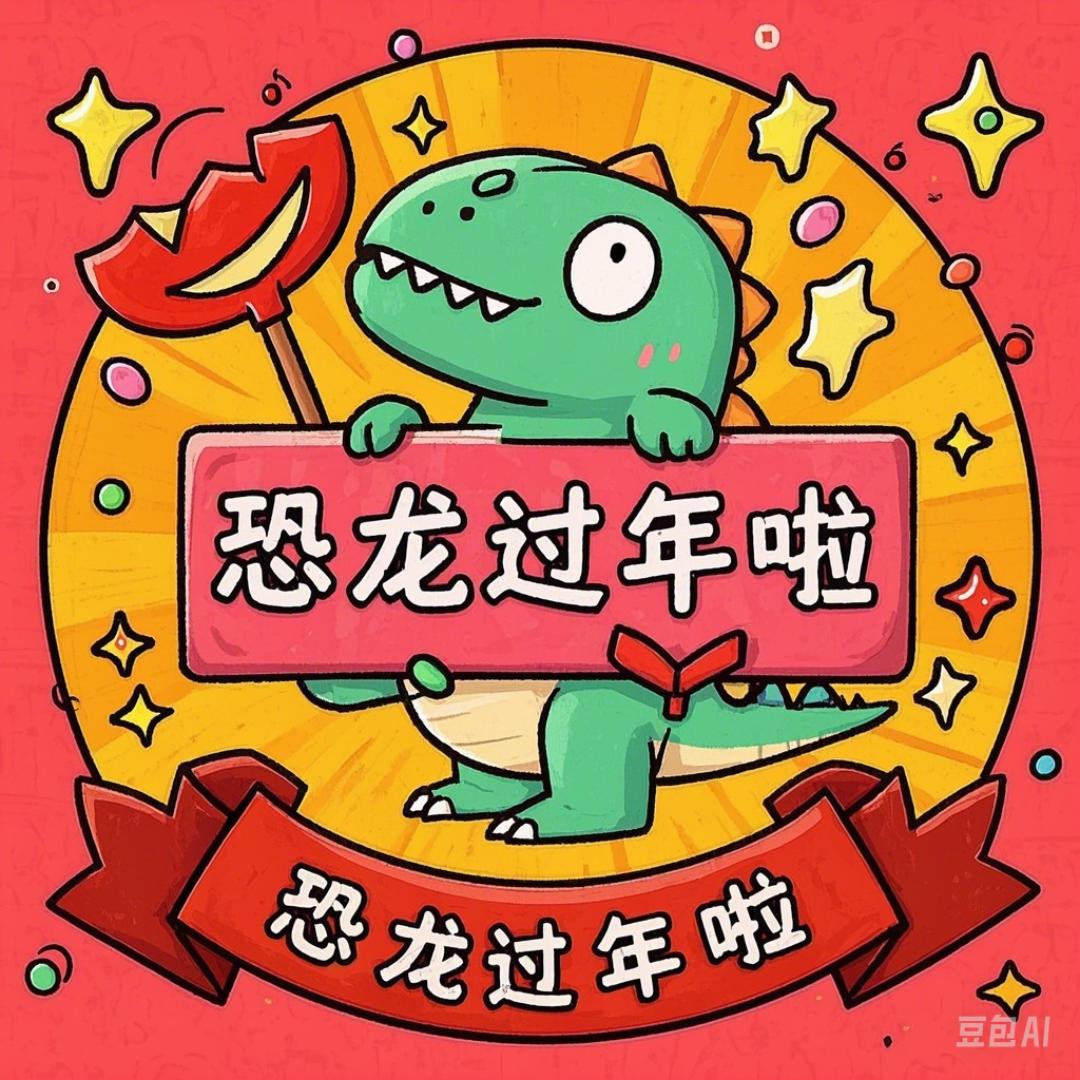 恐龙过年啦