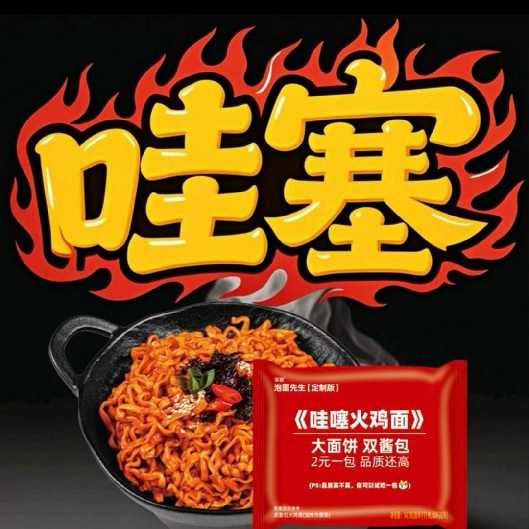 哇塞🍜泡面