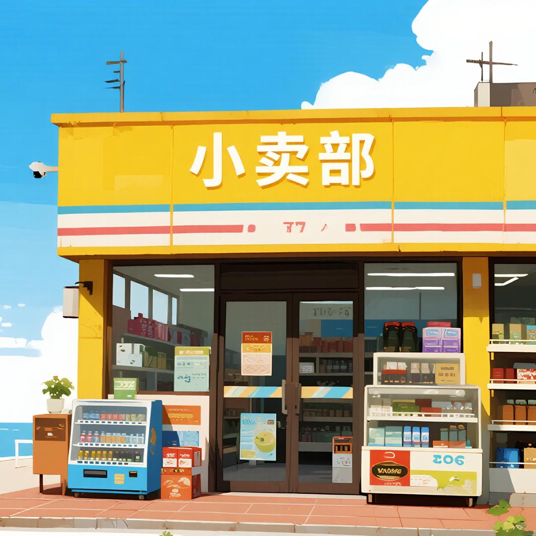 湾仔航拍小卖部