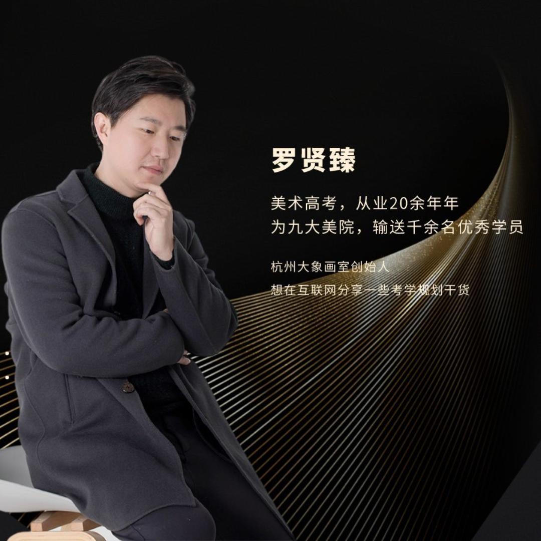 美术易考老罗说（大象画室）