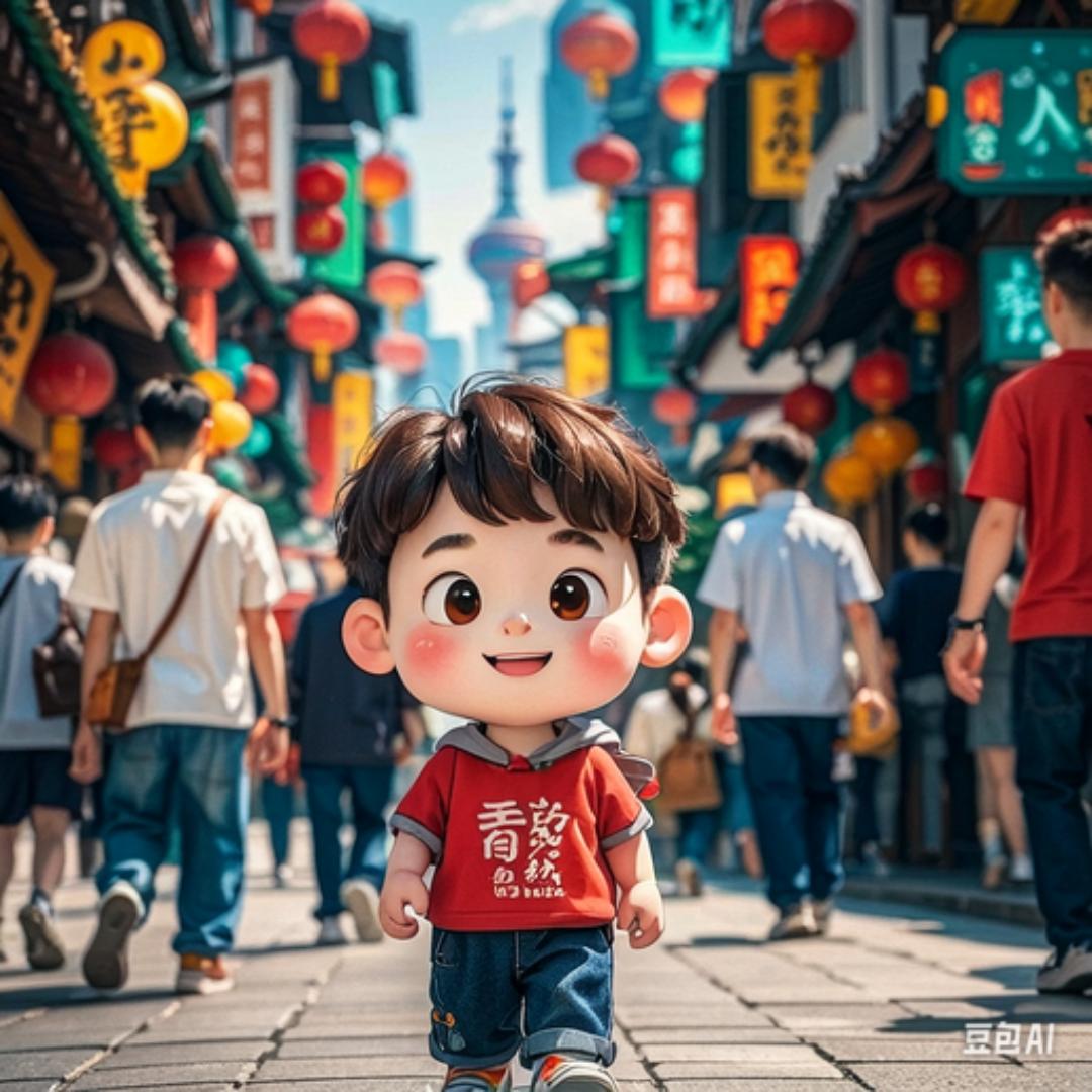 小明爱溜达头像