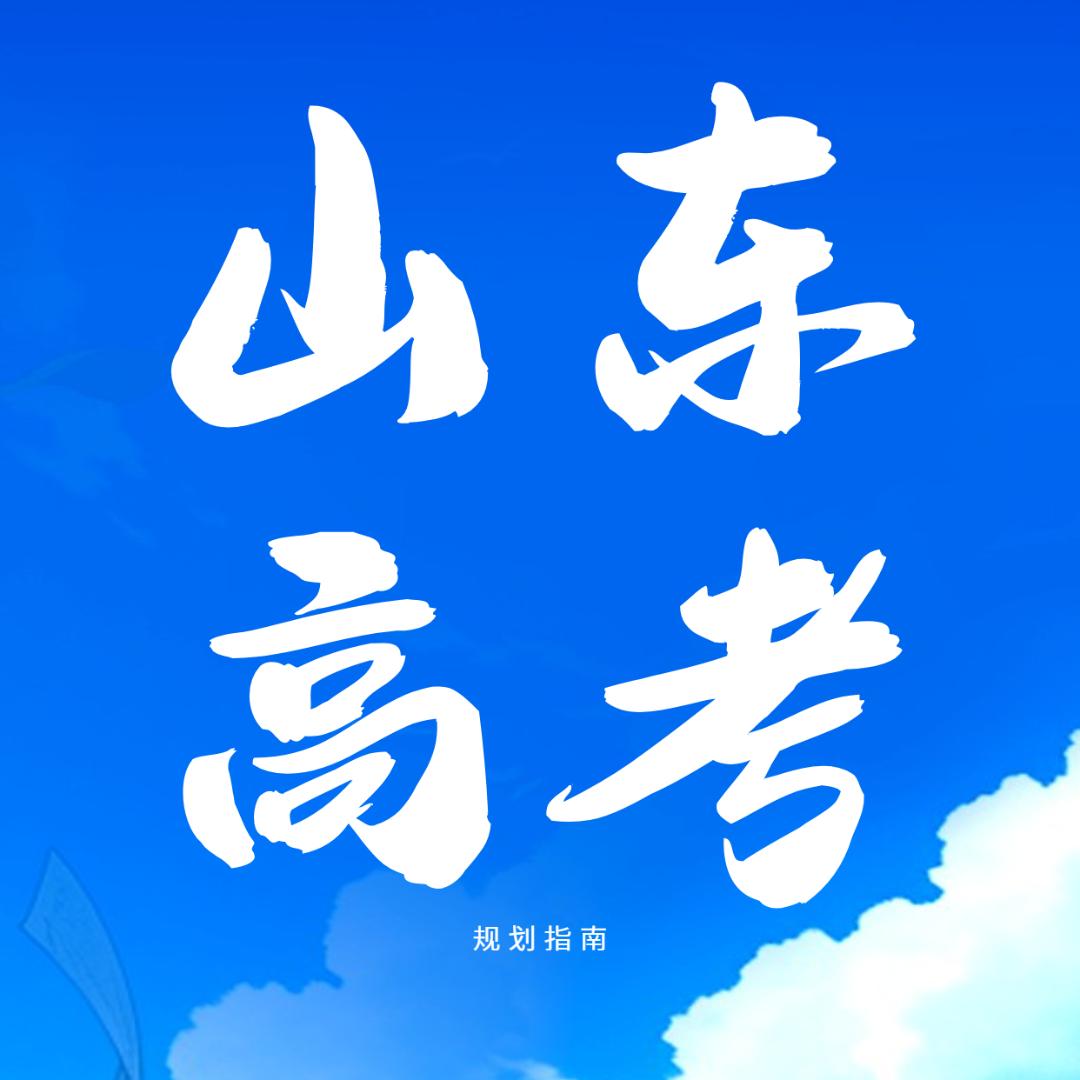 山东高考规划