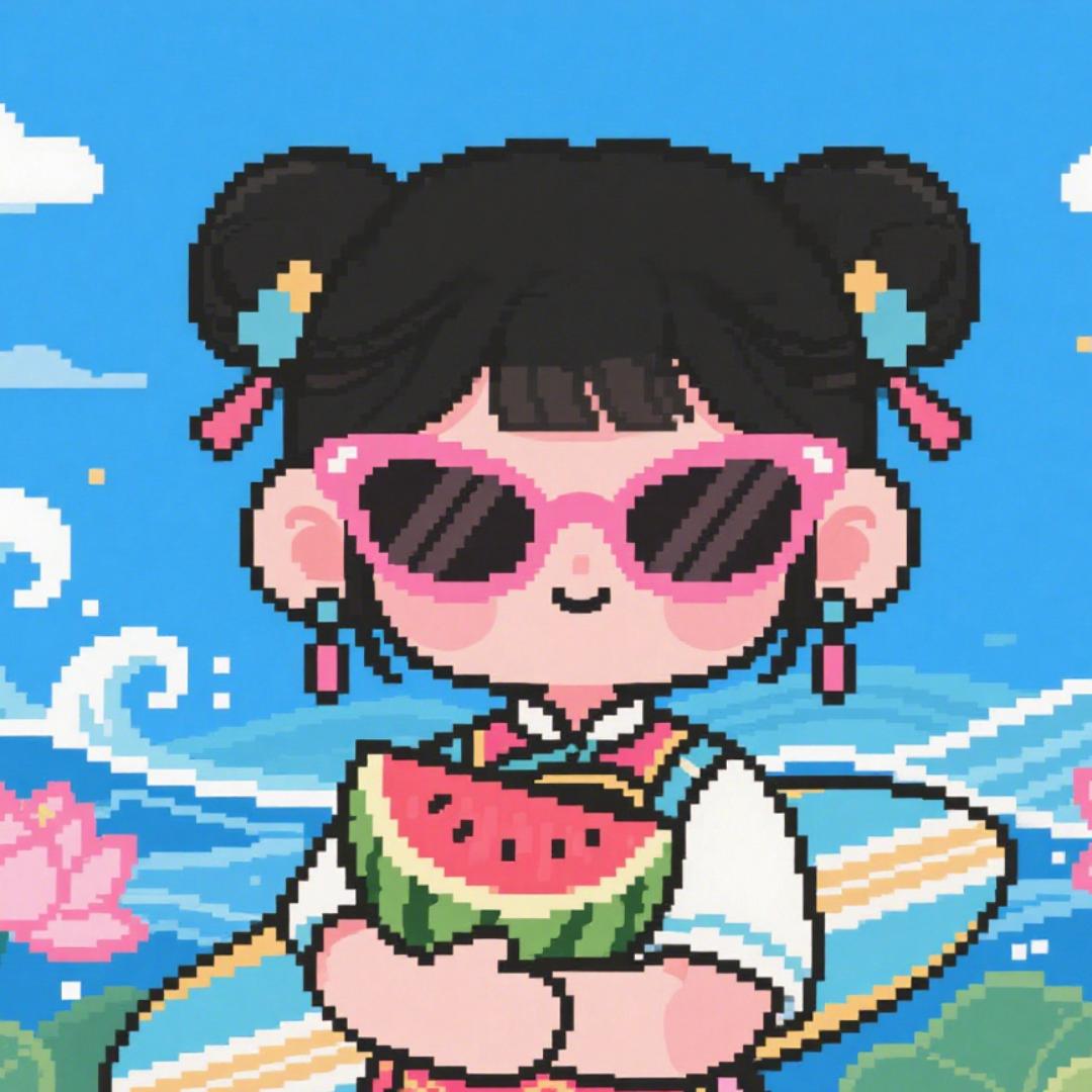 冲浪搭子夏雨荷@抖音