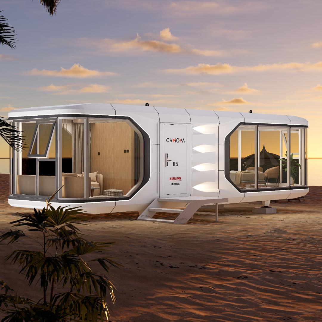 卡莫亚太空舱营地规划设计