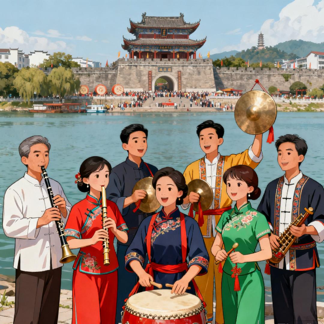 均州唢呐锣鼓传承（丹江畔的敲场面）