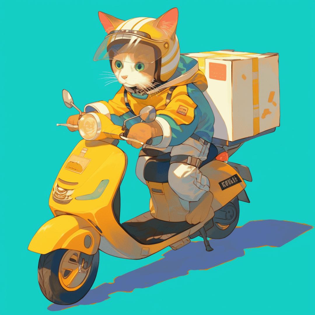 萌兽快递员
