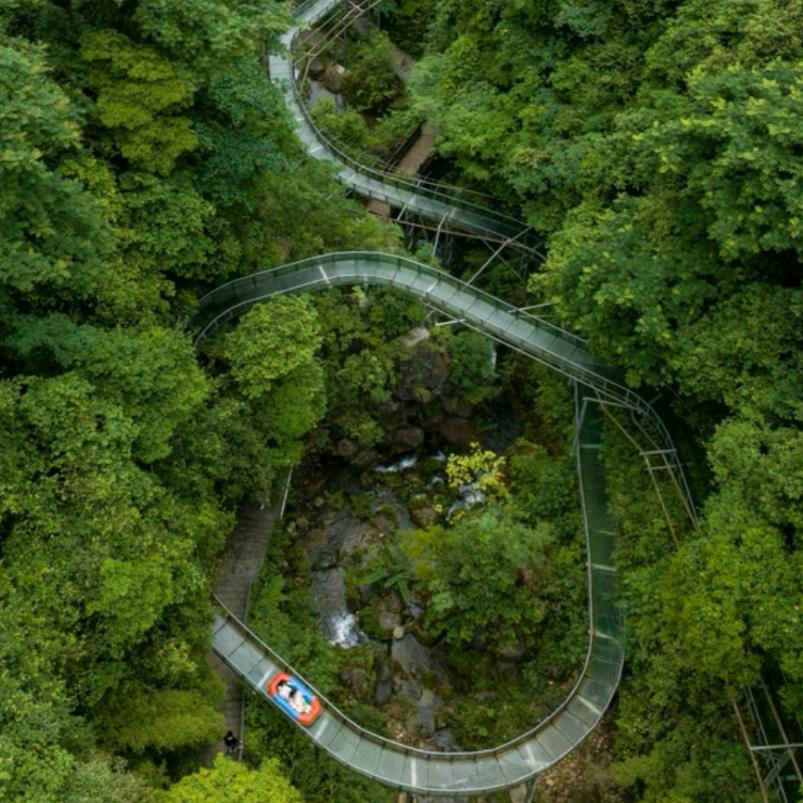 双门峡玻璃漂流4A景区