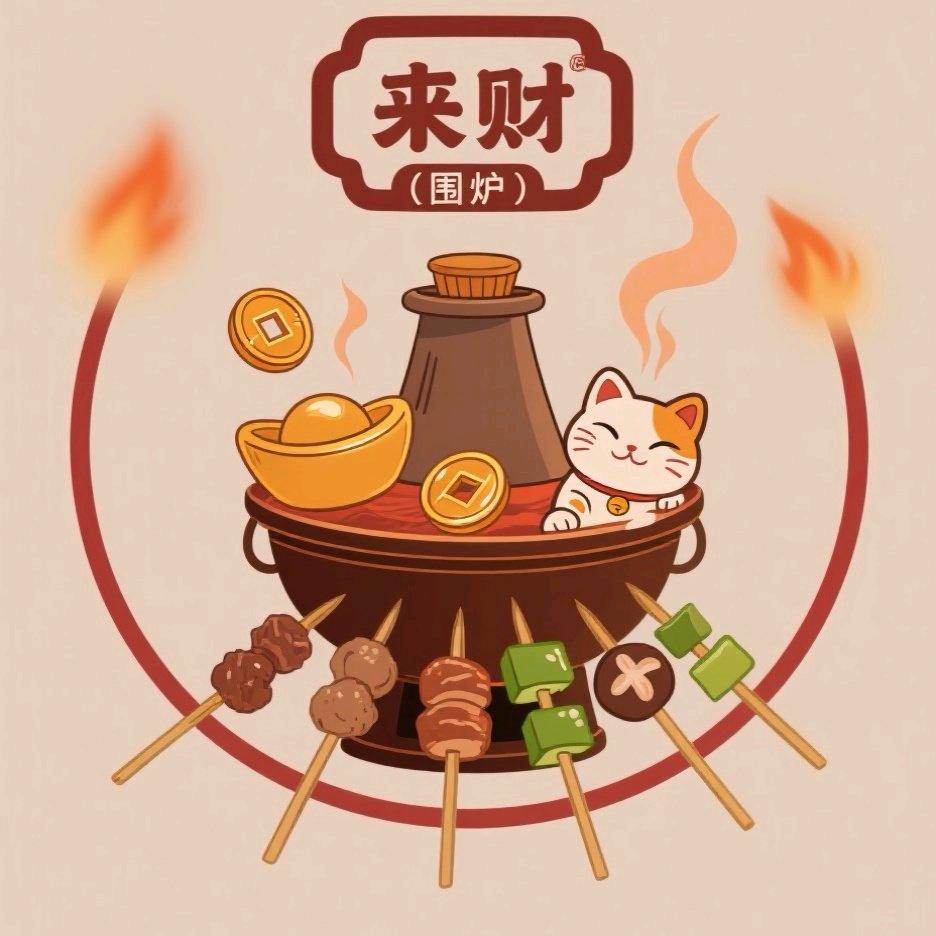 来财•围炉串串小酒馆官方号