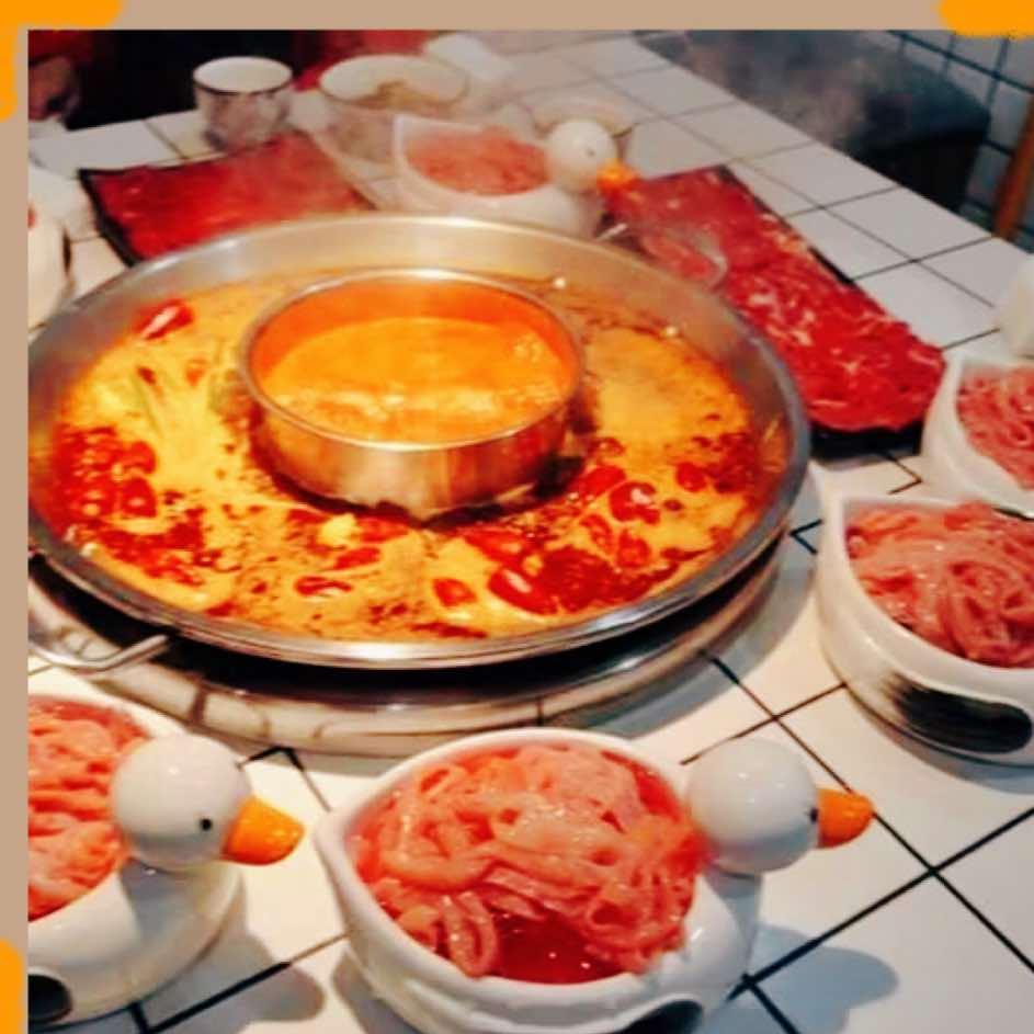 双流渝山属鸭肠火锅