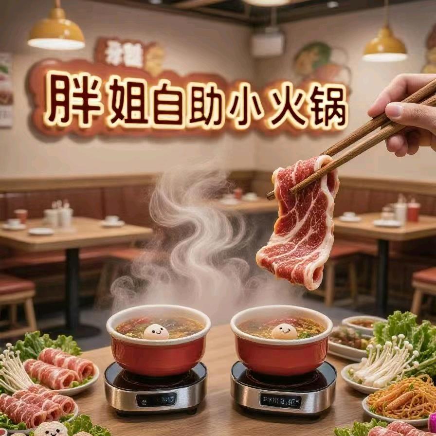 胖姐自助小火锅官方号