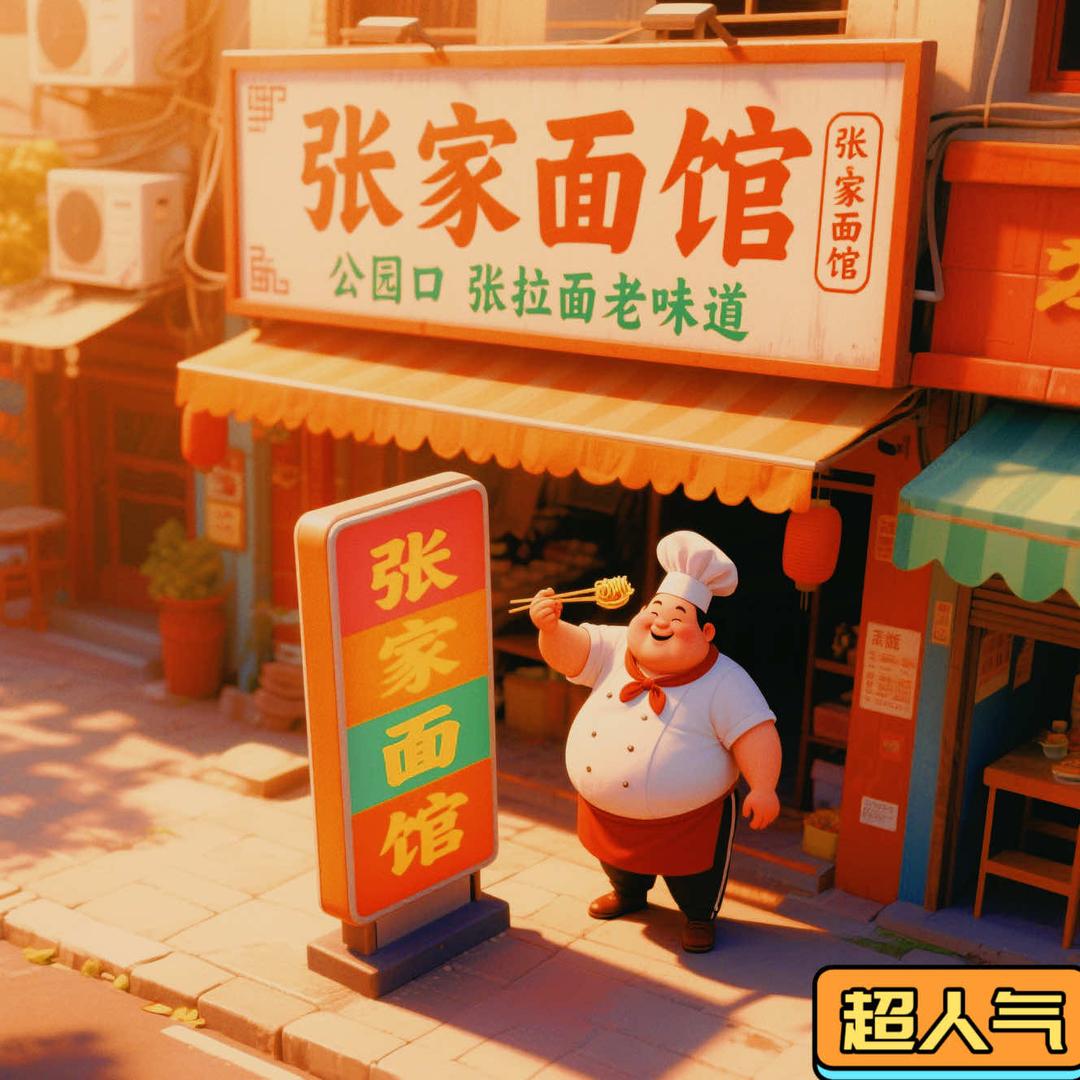 张家面馆（公园口张拉面老味道官方号）