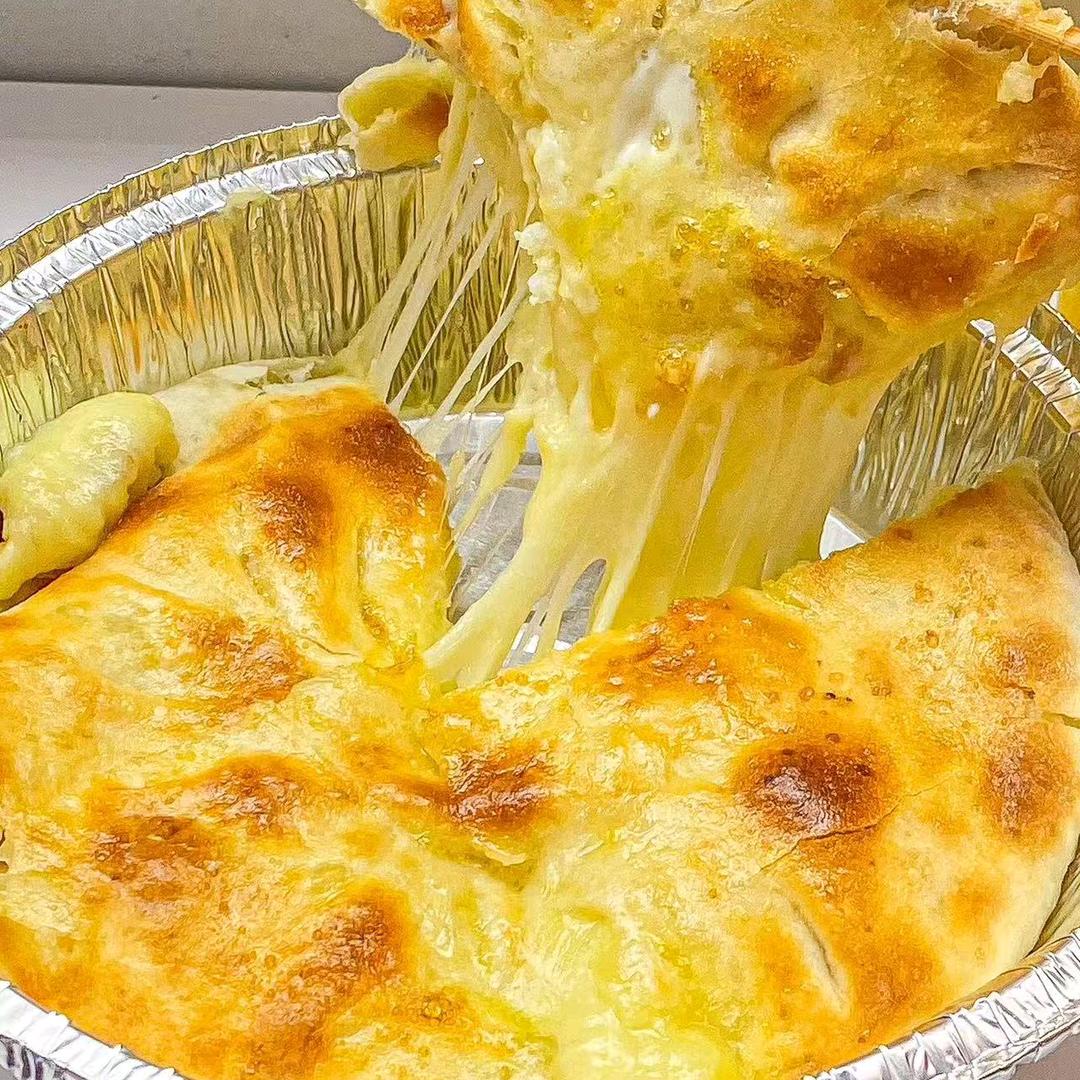 壹口榴莲芝士饼