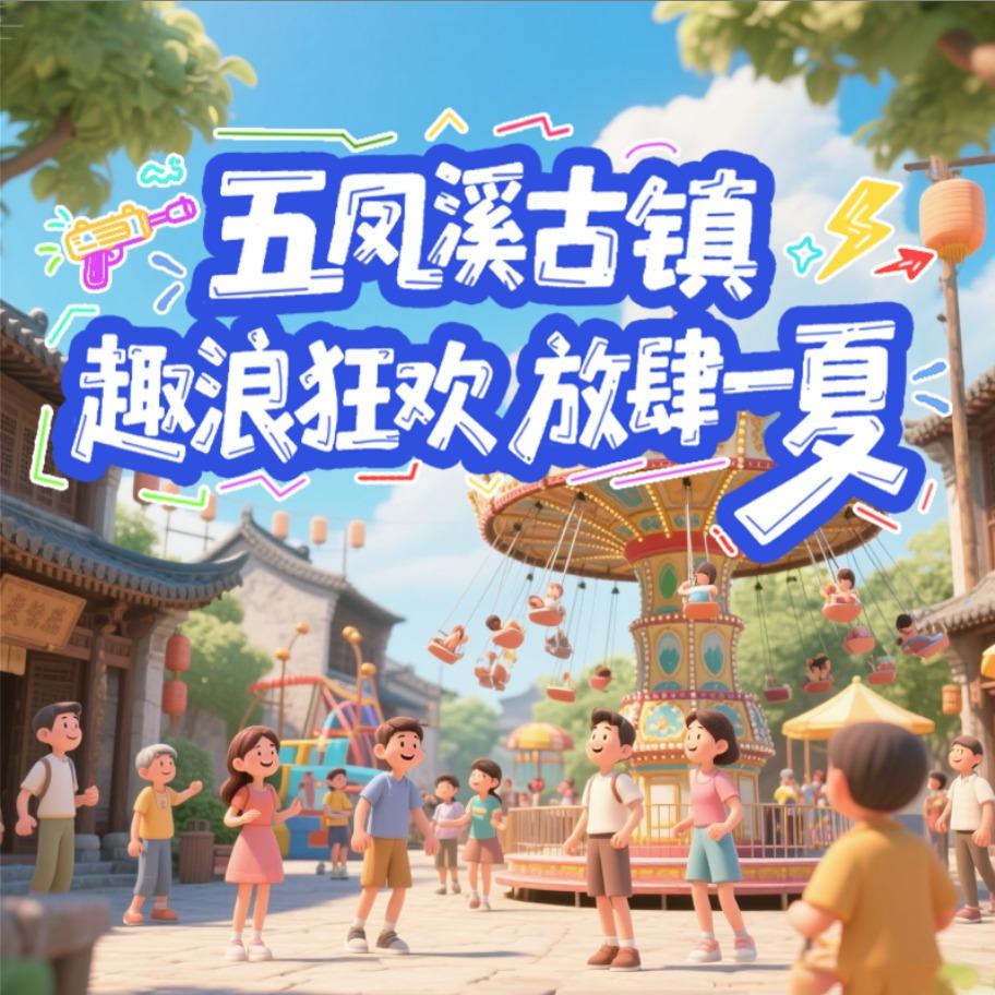 五凤溪古镇趣浪狂欢乐园