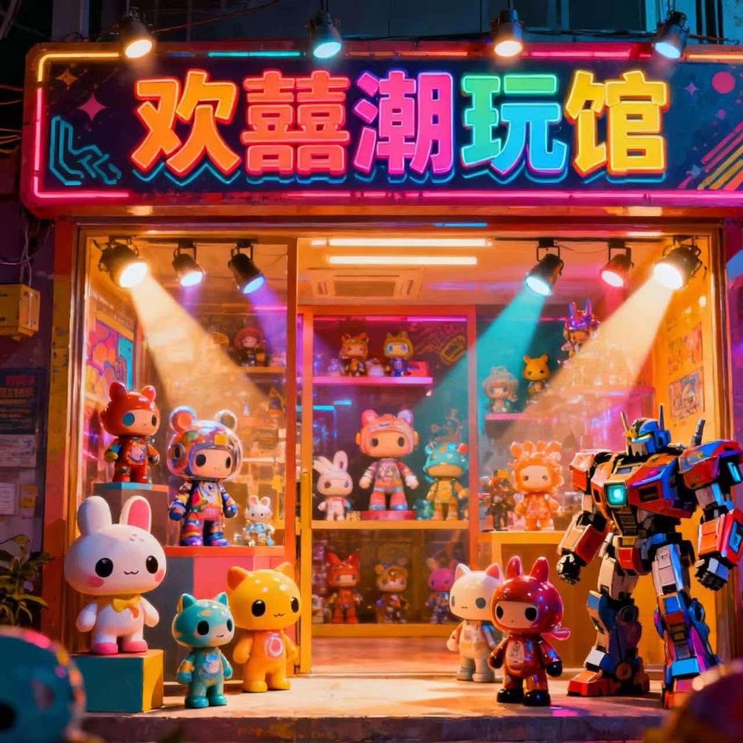 欢囍潮玩馆官方号