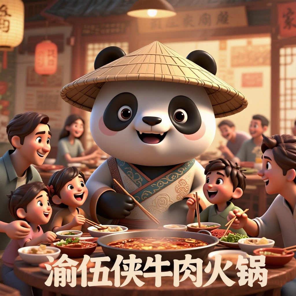 渝伍侠牛肉火锅(水秀店)