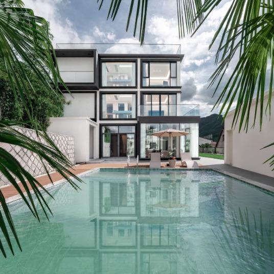 安吉折镜·ARCHI星空泳池设计师美宿