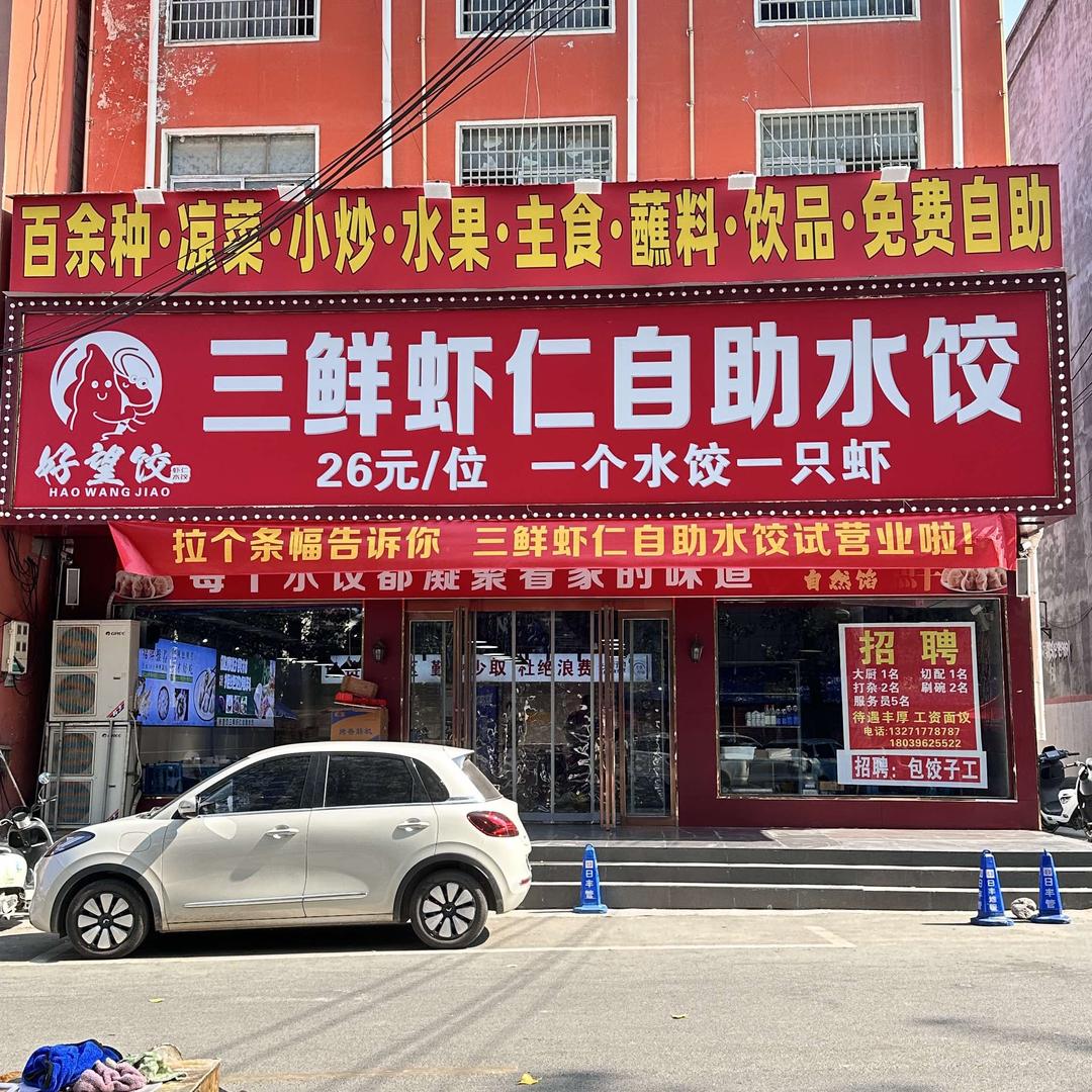 好望饺三鲜虾仁自助水饺