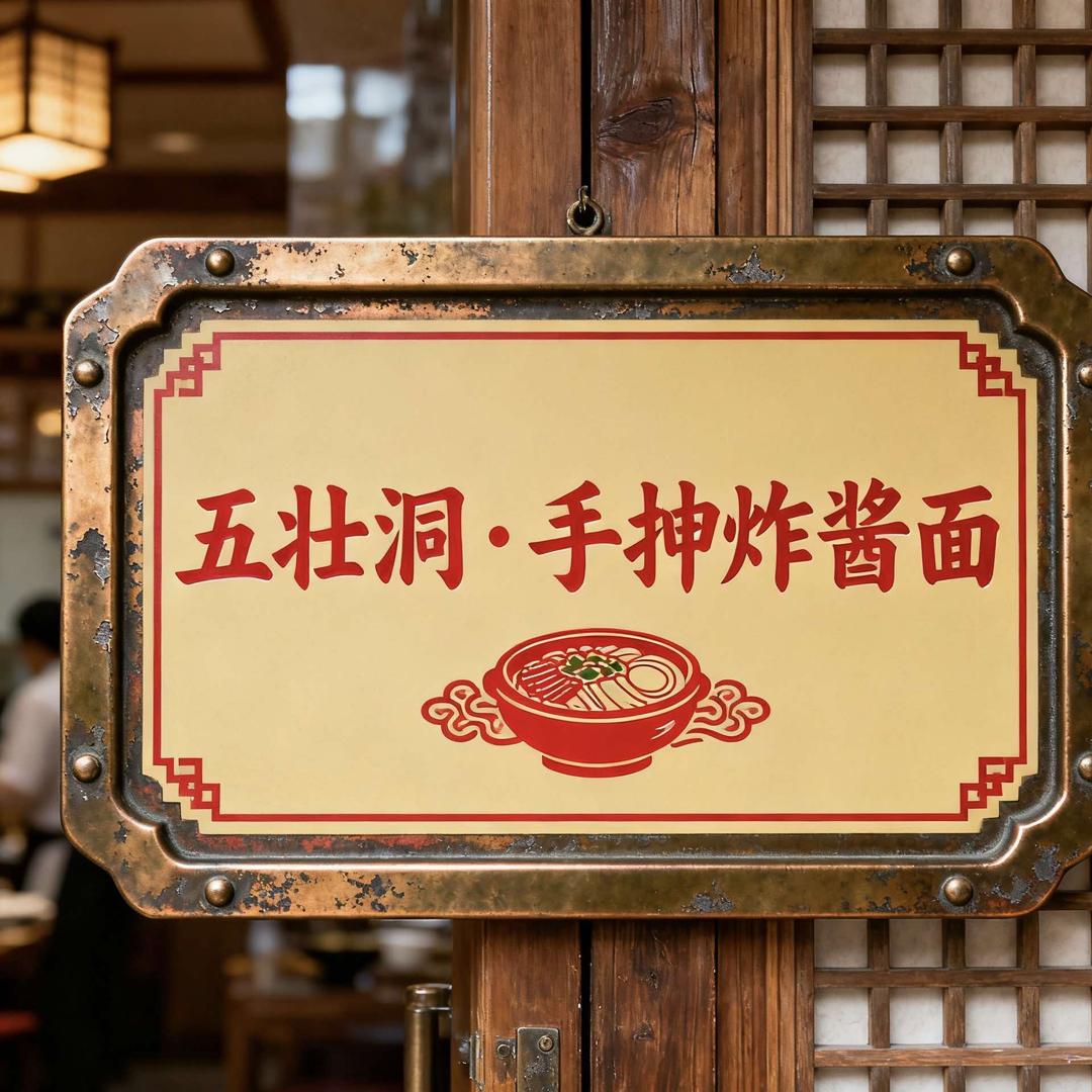 五壮洞手抻炸酱面