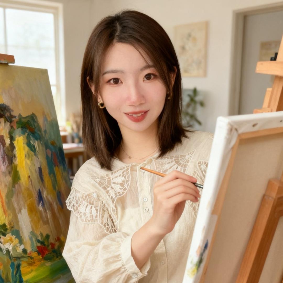 鹿意九色鹿美术欢欢（分享号）