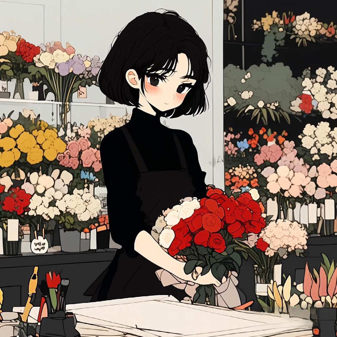 月亮气球派对•鲜花