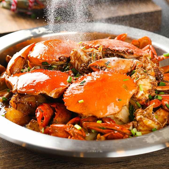 胖仔肉蟹煲