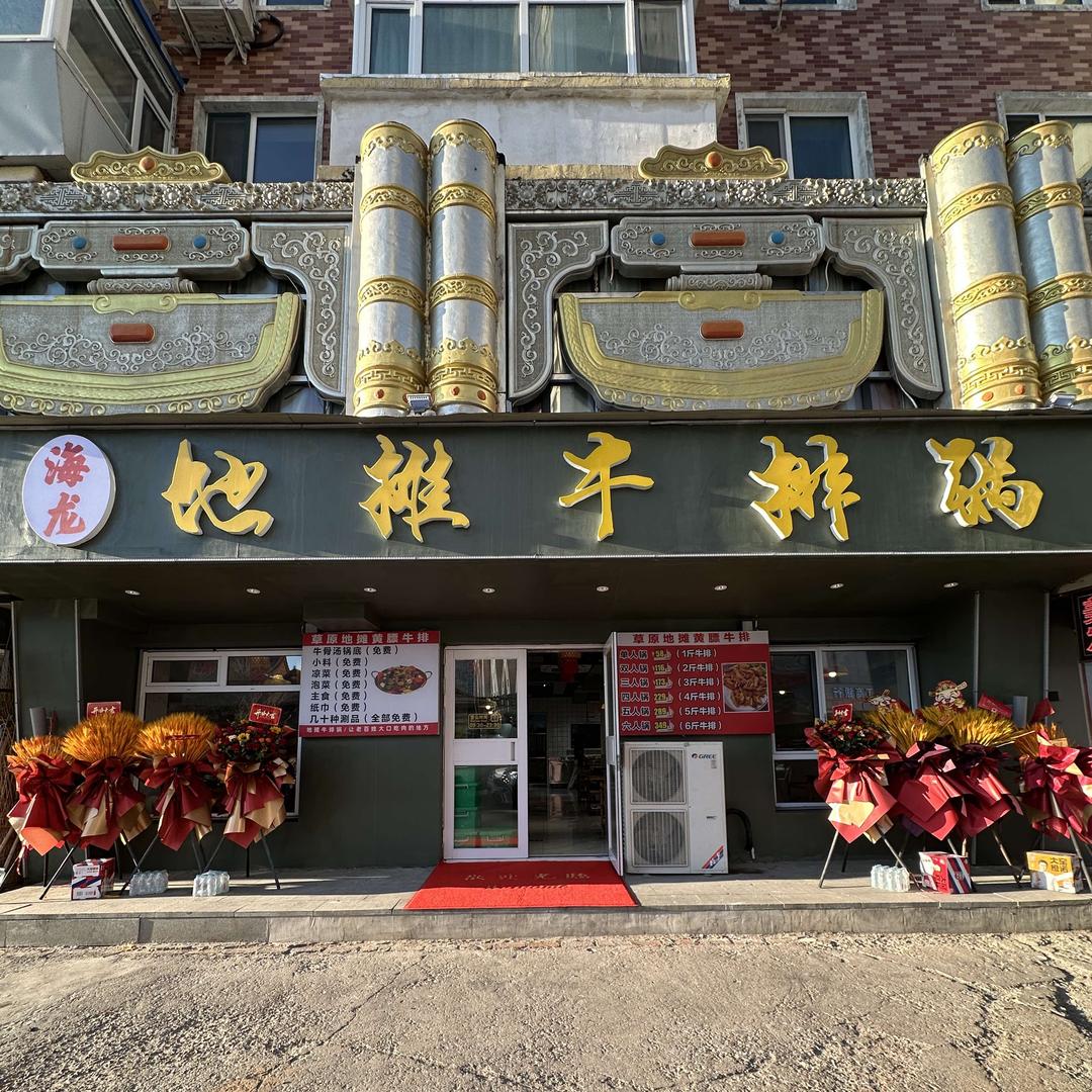 海龙地摊牛排锅