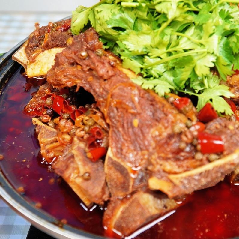 虾霸羊铺湘味寻牛排骨火锅