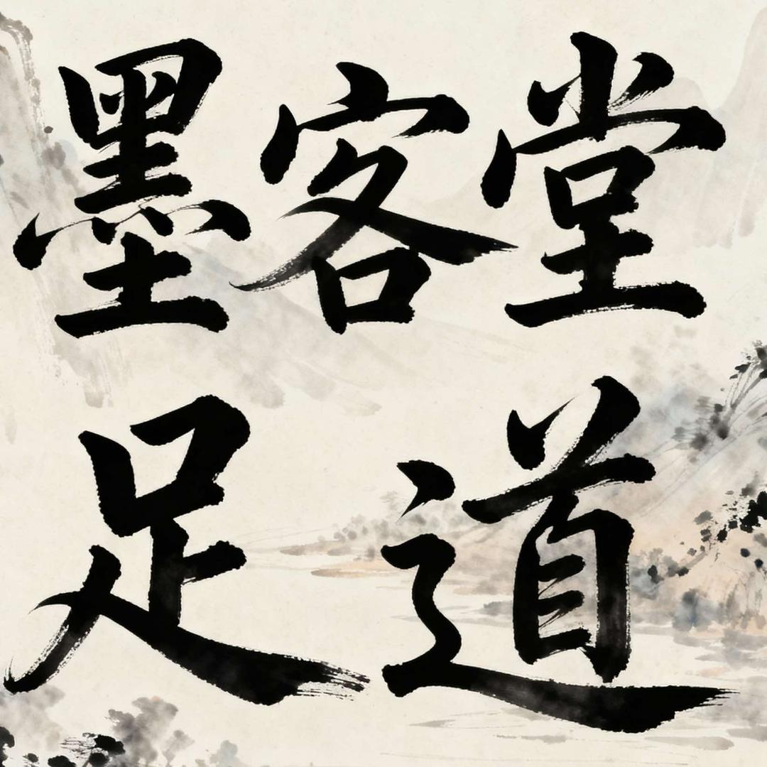 墨客堂足道官方号