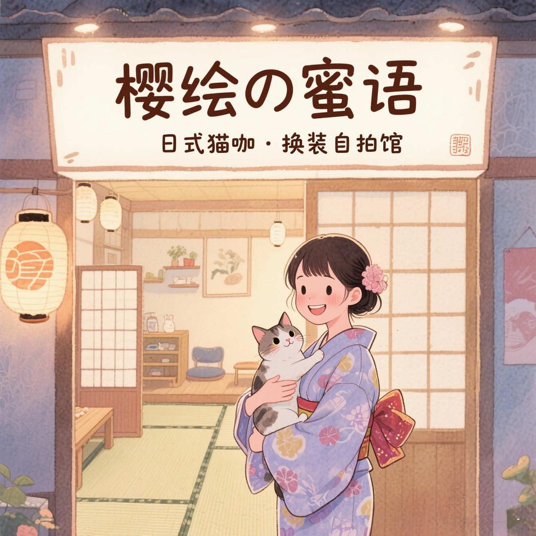 樱绘の密语·日式猫咖·换装自拍馆官方号