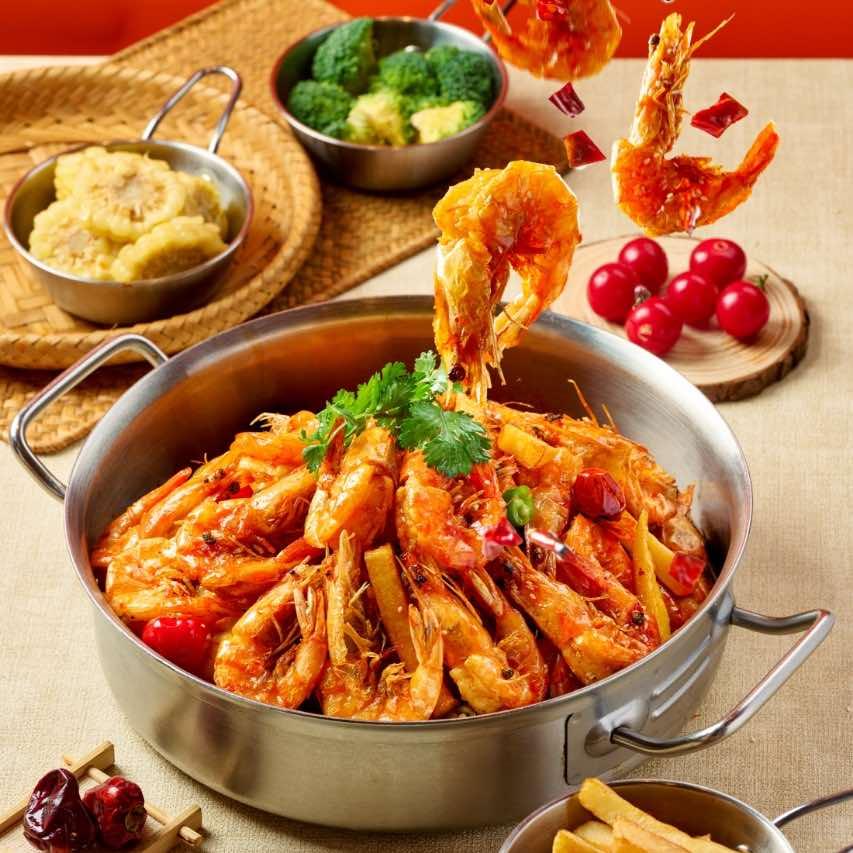 晟轩·王婆大虾(新乡万达店)官方号