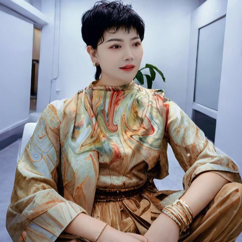 兴平温柔风眉型设计莉姐