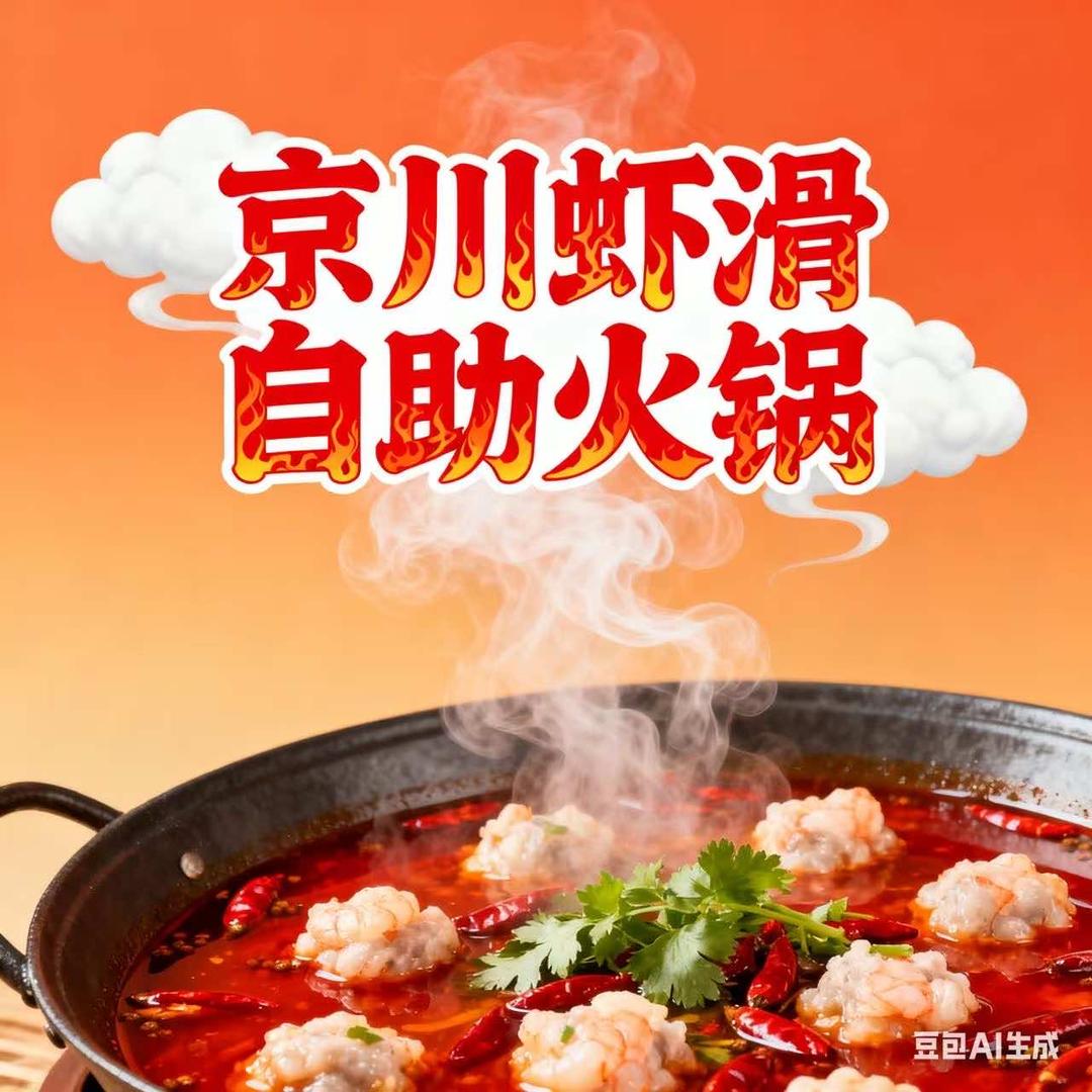 京川虾滑自助老火锅官方号