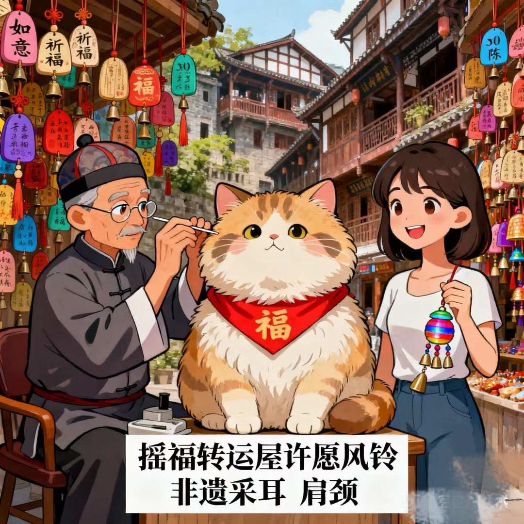 十里桃林福猫