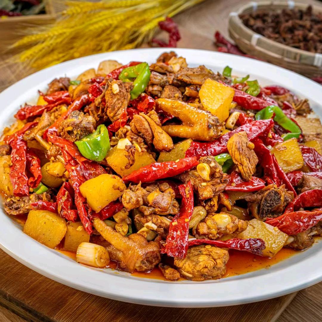 靖边东疆大盘鸡