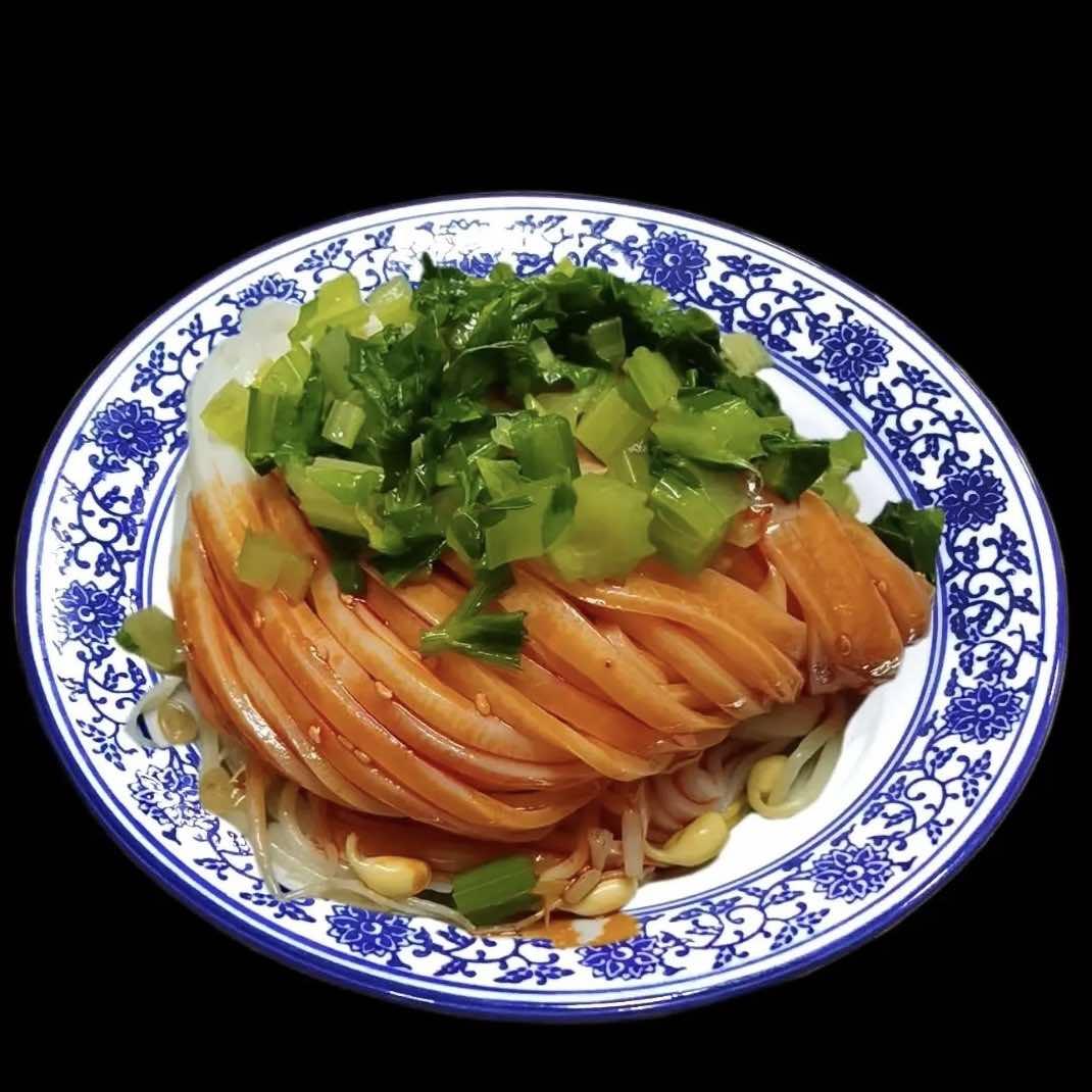程记手工米皮现打肉夹馍