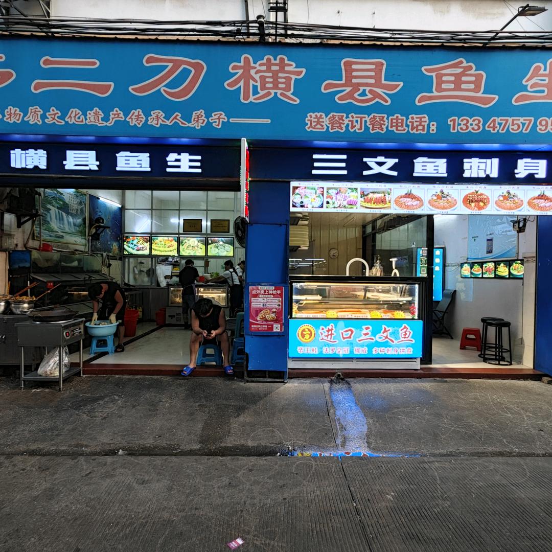 韦二刀横县鱼生