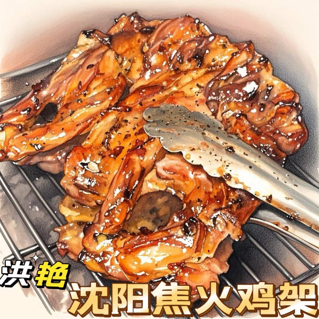 洪艳焦火鸡架