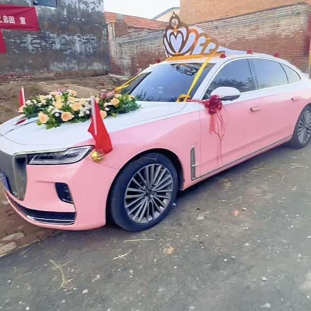 玉诚汽车租赁 机甲租赁 婚车扎花