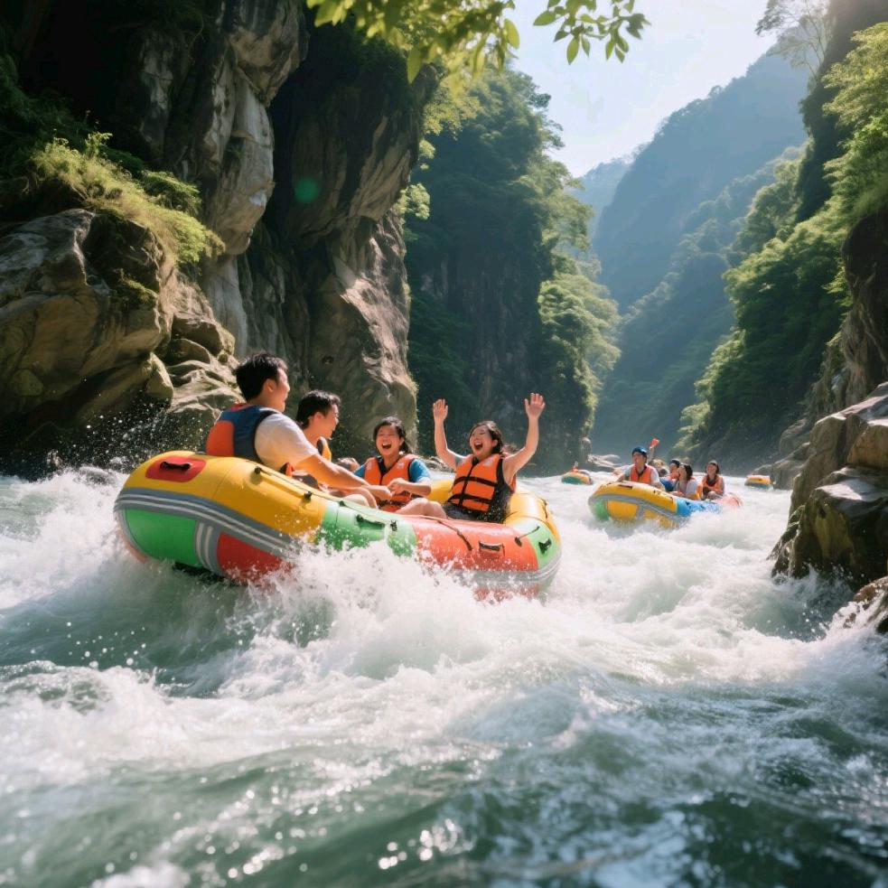 赣州大峡谷漂流（直播）