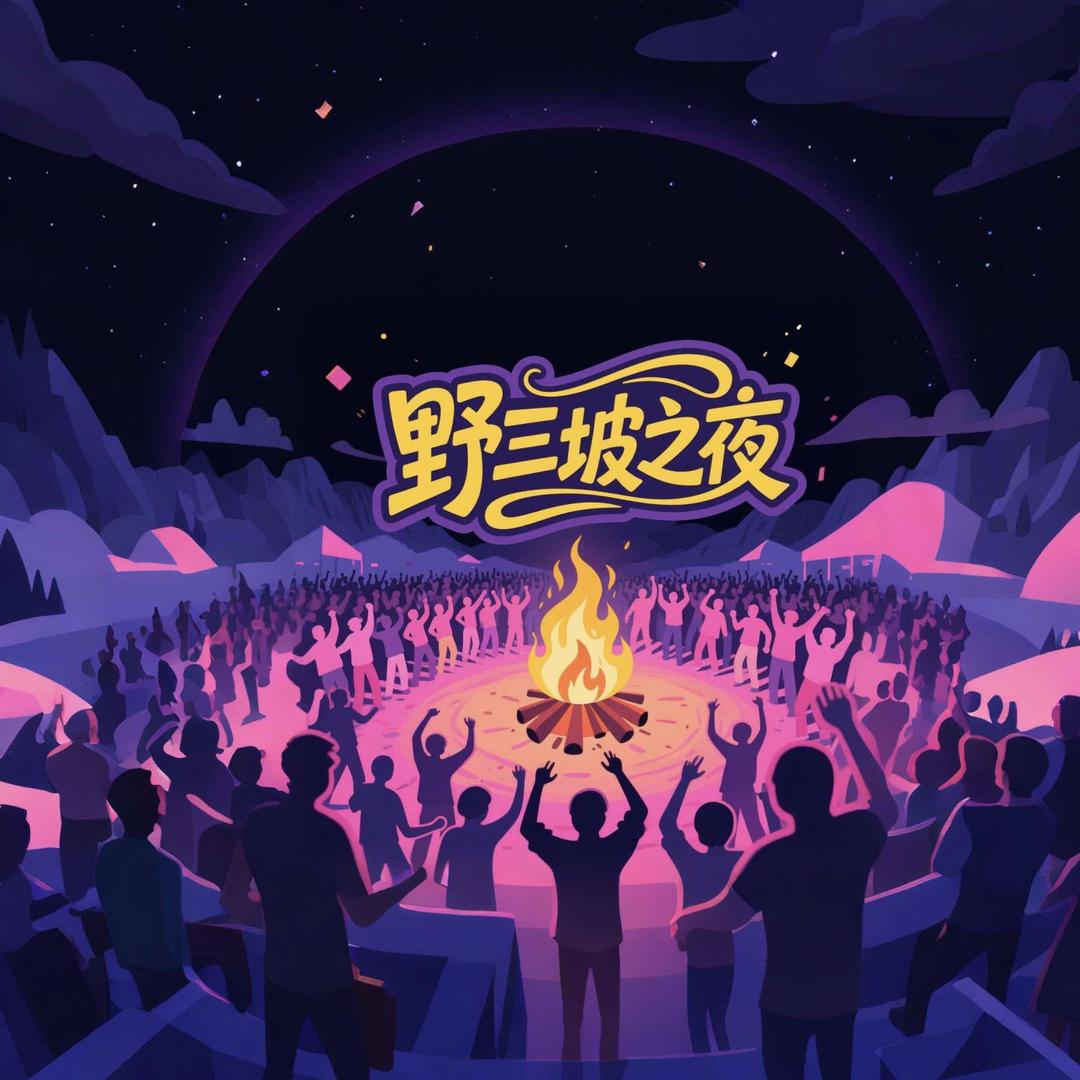 野三坡之夜