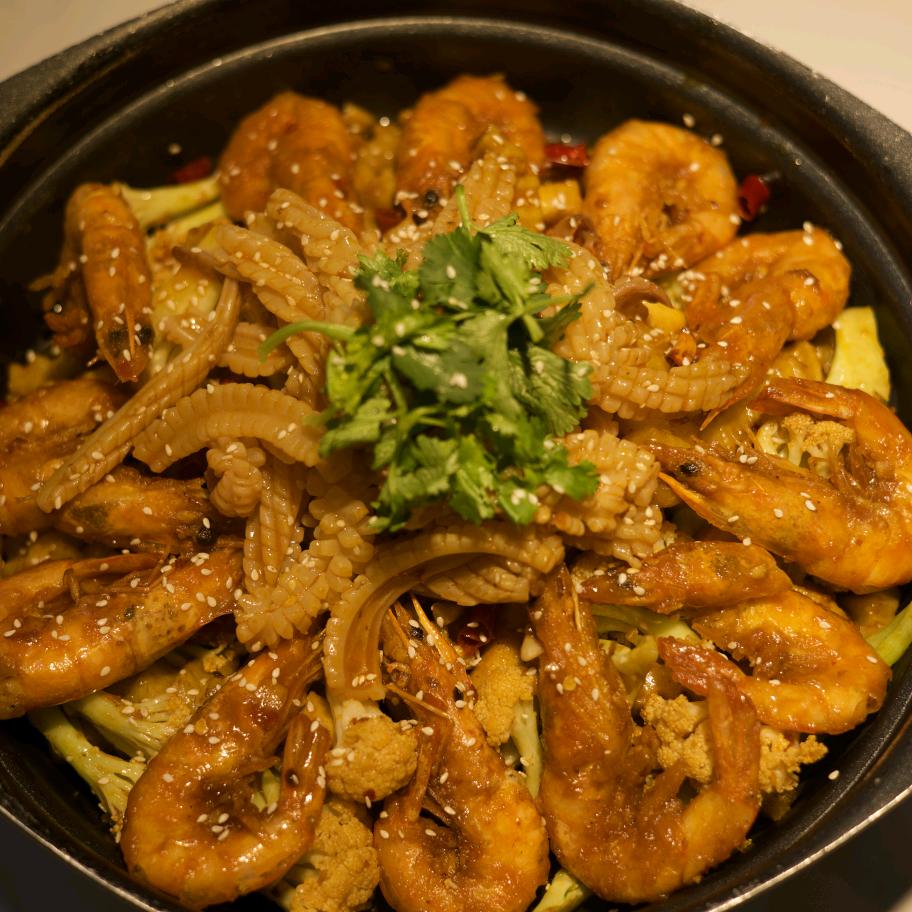 鼎祥厨鸡爆虾总店