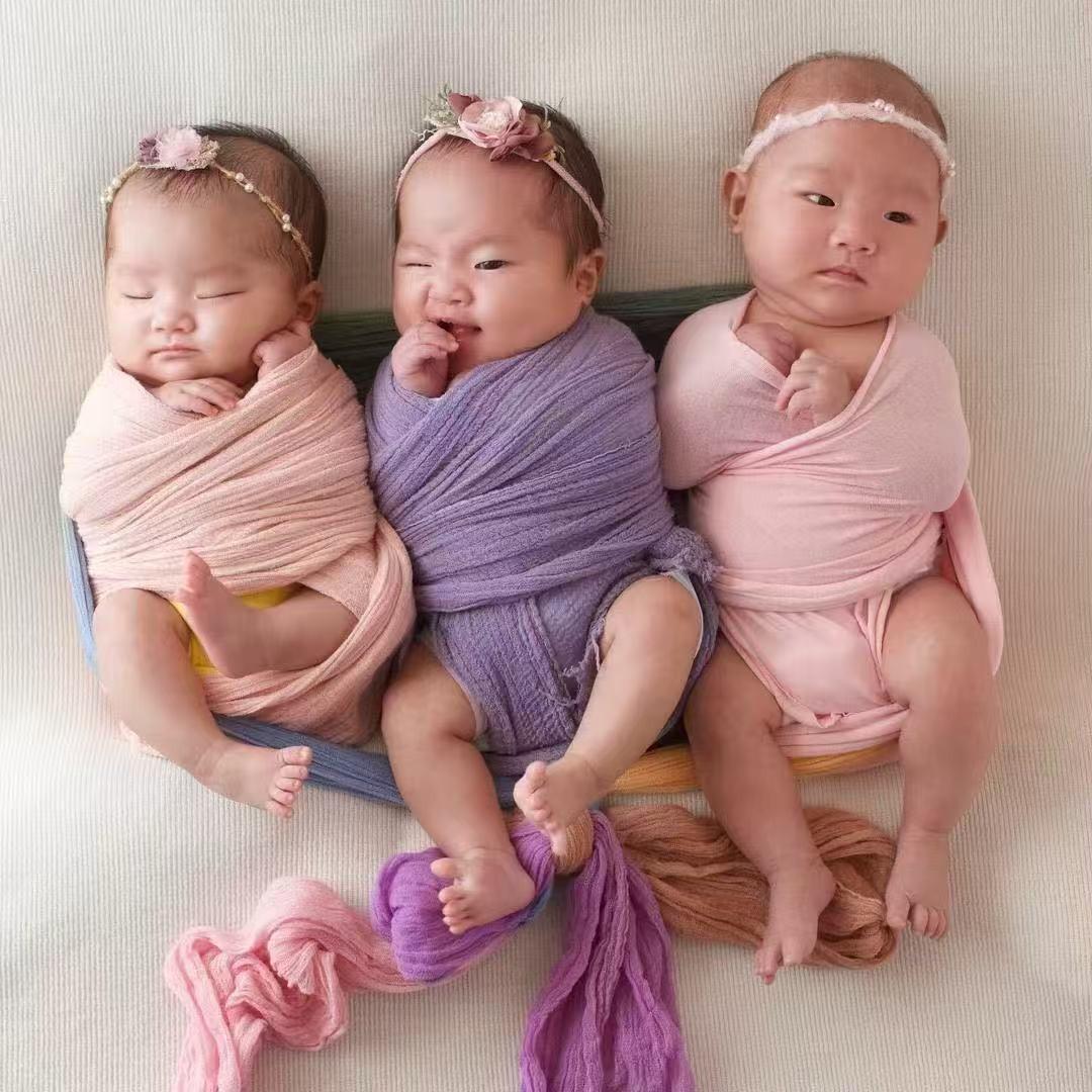 三胞胎张沐程妈妈不忘初鑫