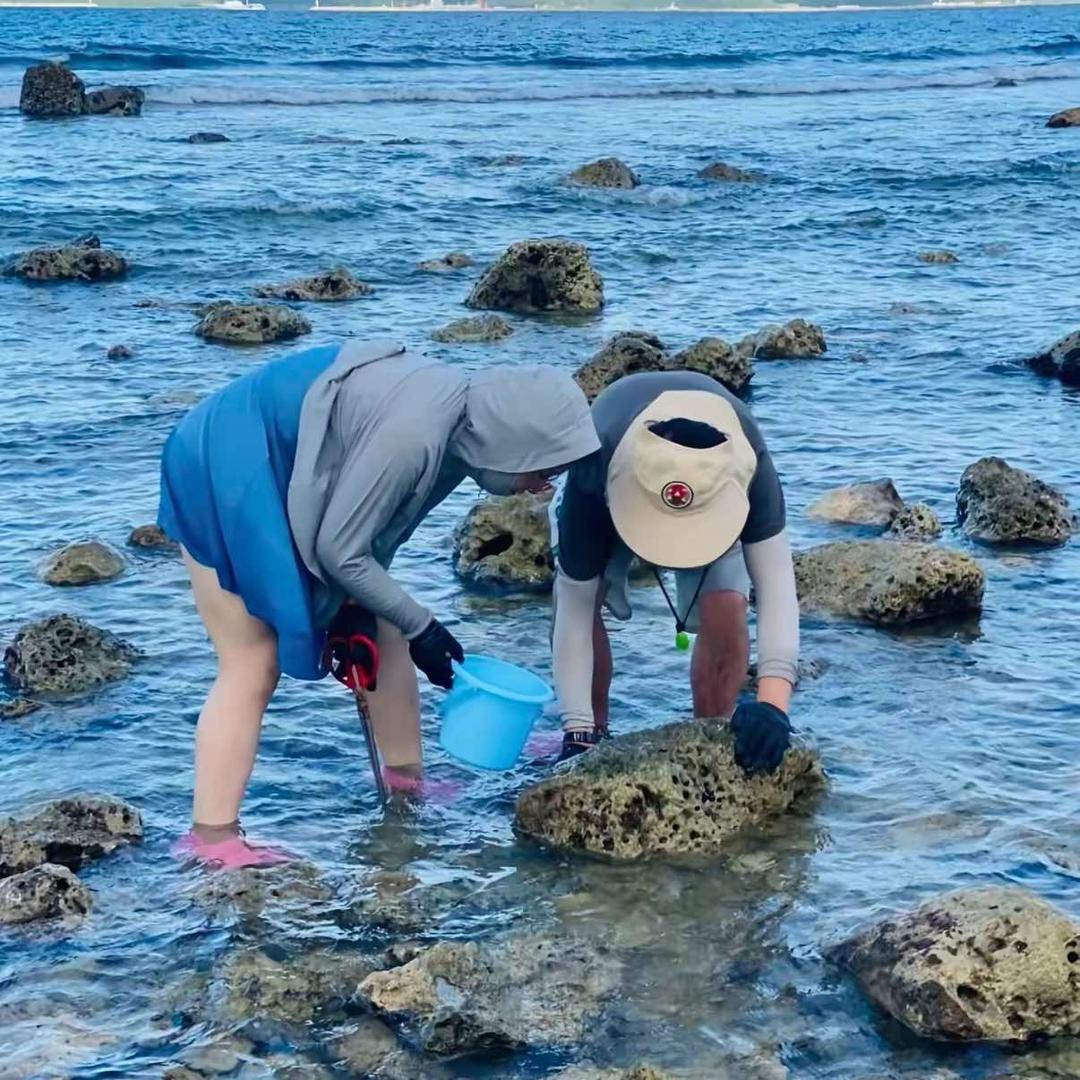 阿弟赶海