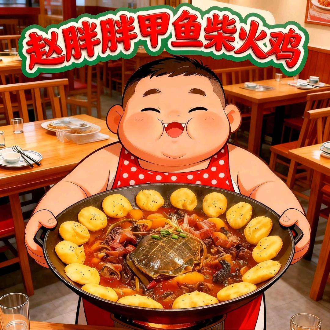 赵胖胖甲鱼柴火鸡烤全羊官方号
