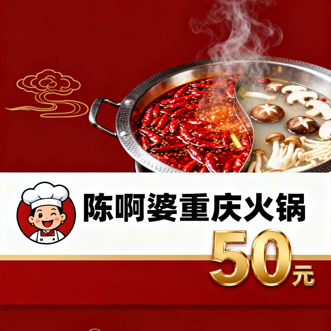 陈啊婆重庆火锅(蜜油创意园店)官方号