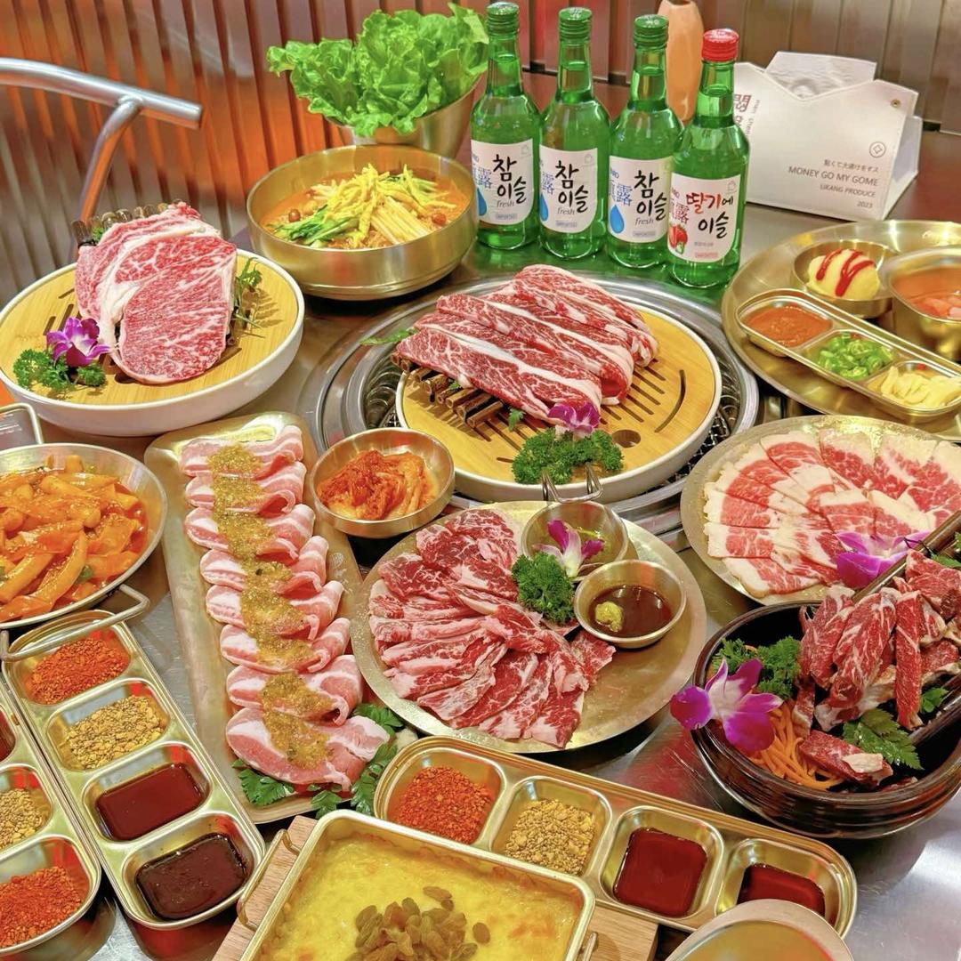 首尔的夏天韩式自助炭火烤肉
