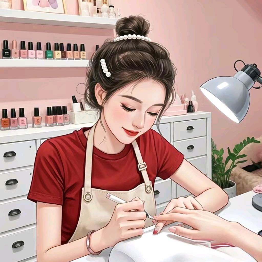 爱搓美甲的崔崔