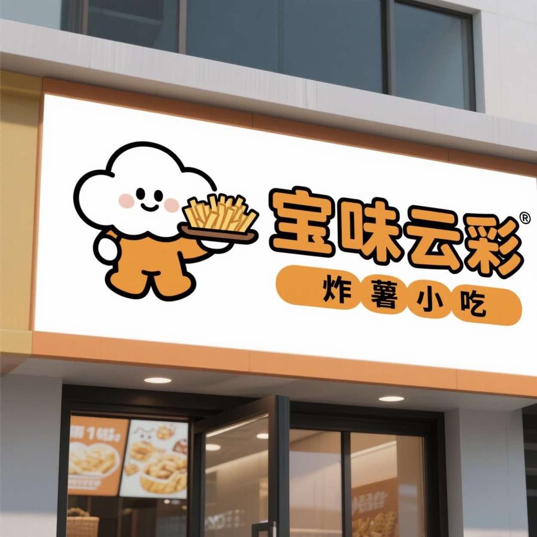 宝味云彩炸薯小吃官方号
