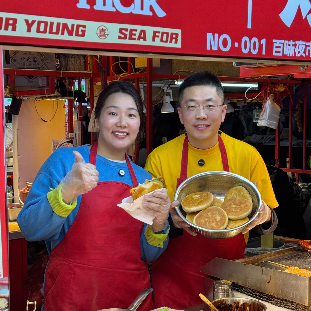 哈吃客烧饼夹里脊