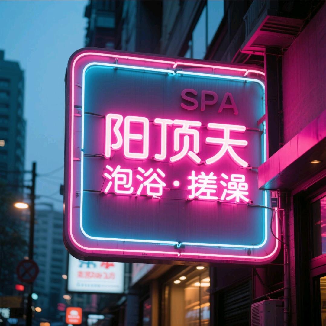 阳顶天SPA泡浴搓澡